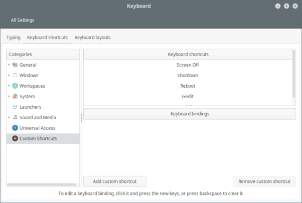 Keyboard Shortcuts